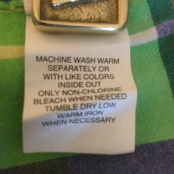 Boys size 10 PLACE Brand MADRAS  100% cotton shirt - Picture 5 of 6